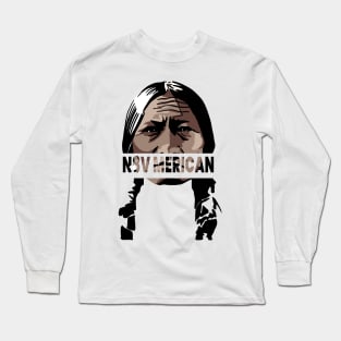 Native American N8V Design Long Sleeve T-Shirt